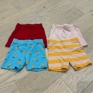 Toddler girl biker shorts bundle 2T